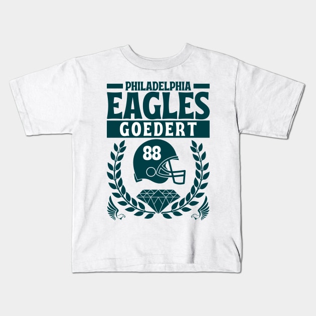 Philadelphia Eagles Goedert 88 Edition 2 Kids T-Shirt by Astronaut.co